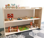 Etagère Montessori à hauteur d'enfant - 3 Hauteurs