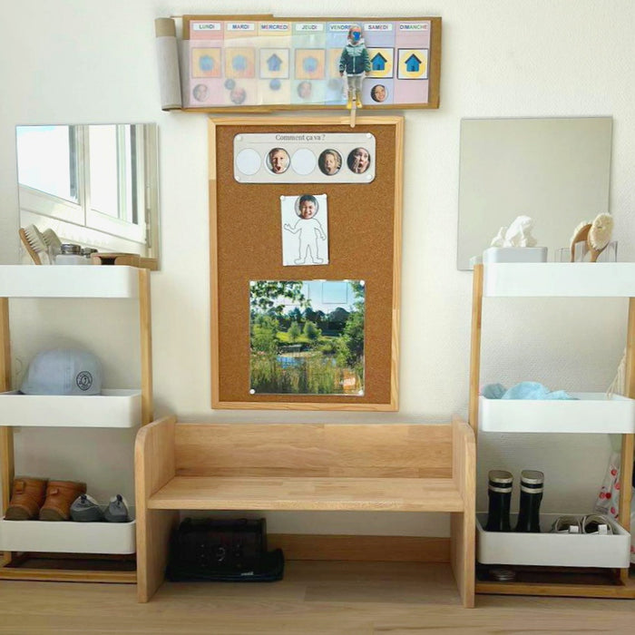 Banc Montessori Jade et Leo