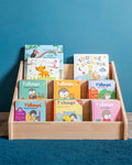 Bibliothèque Montessori au Sol en Bois Naturel