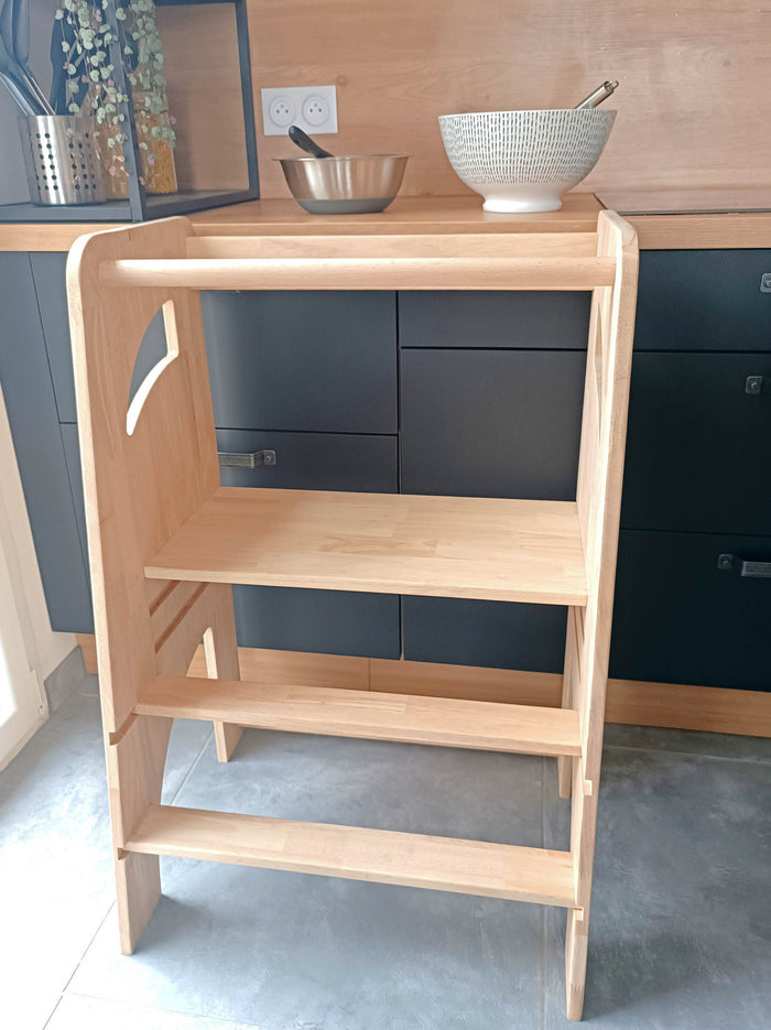 Tour d'Observation Montessori En Bois Double - Modèle DUO