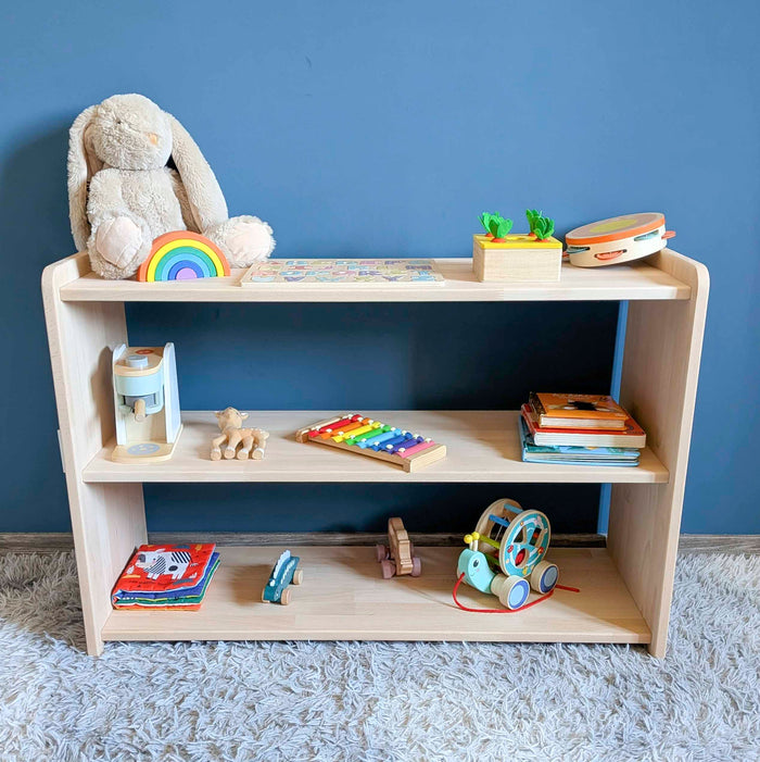 Etagère Montessori à hauteur d'enfant - 3 Hauteurs