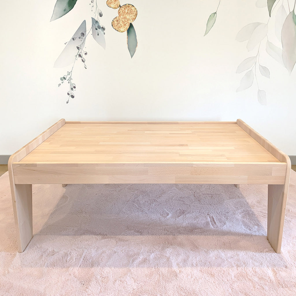 Table d’activité enfant en hêtre massif – XXL