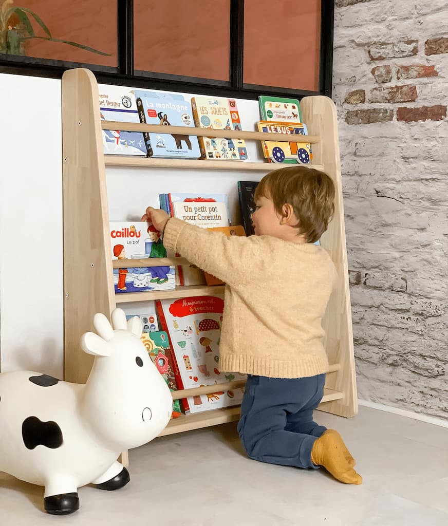 Bibliothèque Montessori Enfant Fabriquée en France