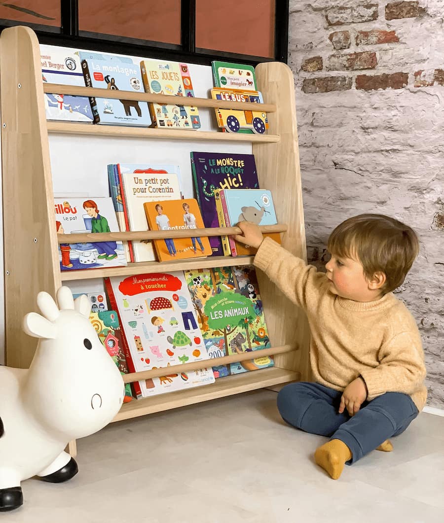 Bibliothèque Montessori Enfant Fabriquée en France